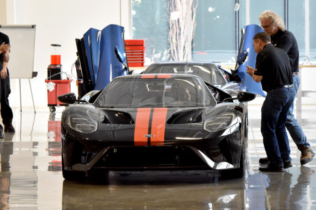 The First 2017 Ford Gt Has Just Rolled Off The Assembly Line