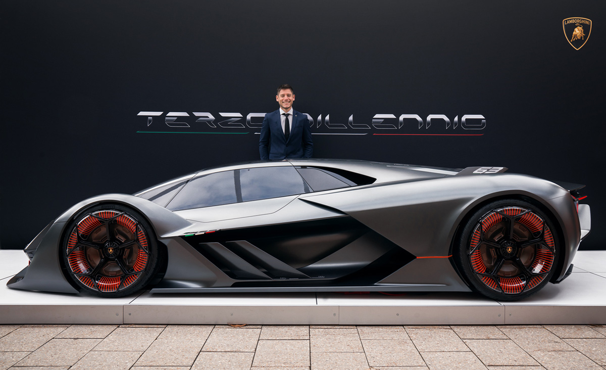 Beauty shaped into innovation: it's Lamborghini Terzo Millennio