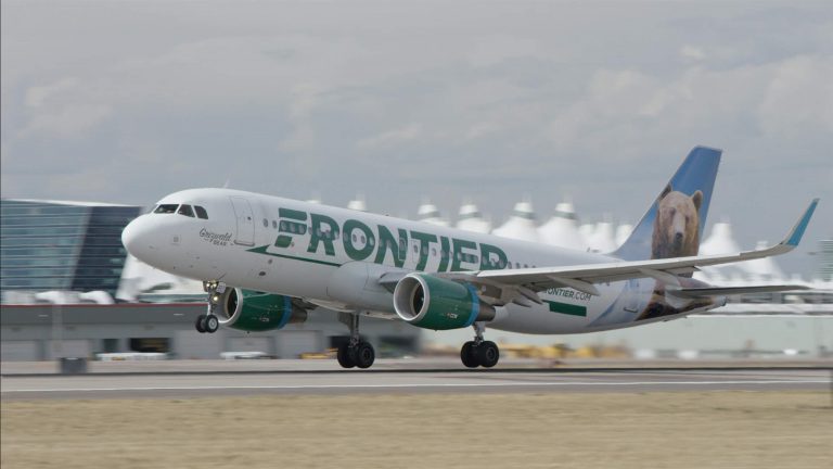 stroller frontier airlines