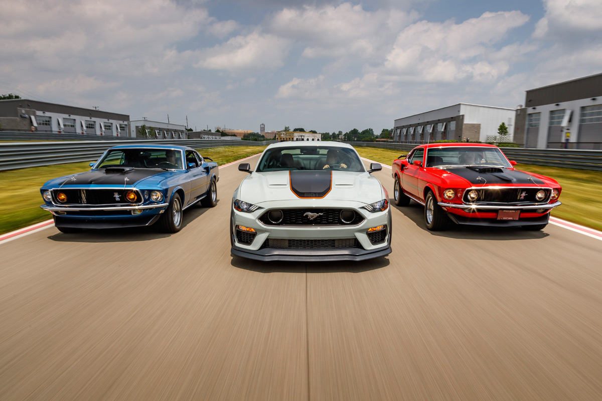 Ford Mustang Mach 1 Vs GT350 Design Corral
