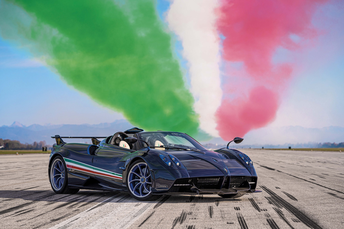 1200px x 800px - Pagani Huayra Tricolore Pays Tribute To Italian Air Force Aerobatic Team