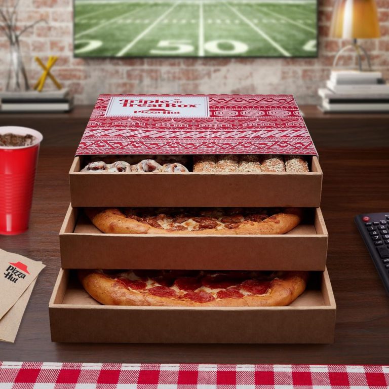 Pizza Hut's Triple Treat Box Delivers Pizza, Breadsticks & Cinnabon