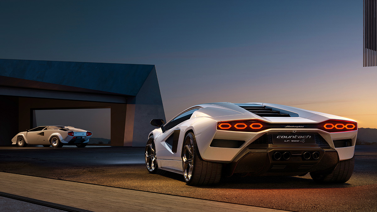 New 2022 Lamborghini Countach LPI 800-4 hits the road for the