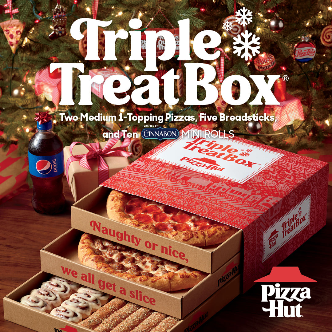Pizza Hut's Triple Treat Box Is Back And Full Of Pizza