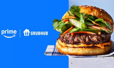 Amazon Prime Customers Now Get Free GrubHub+ Delivery