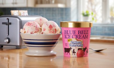 Blue Bell Strawberry Toaster Pastry Ice Cream